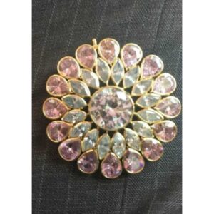 Fancy Diamond Brooch