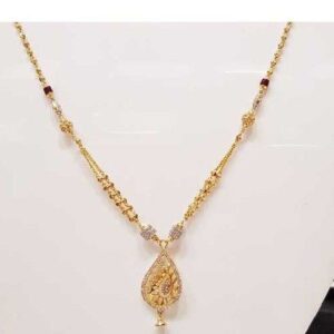 916 Gold Vertical Chain Dokiya