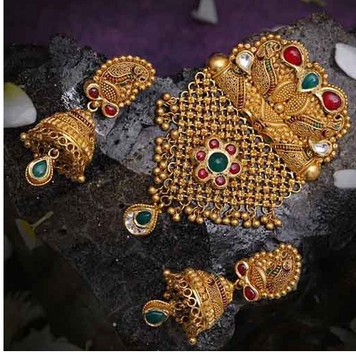 antique pendant set 916