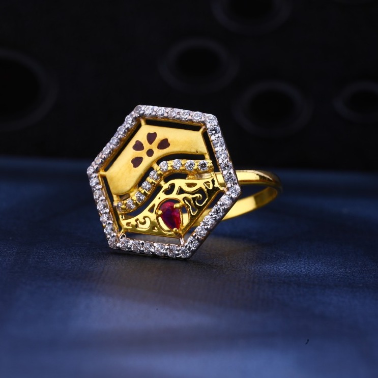 Ladies Ring Cz 916
