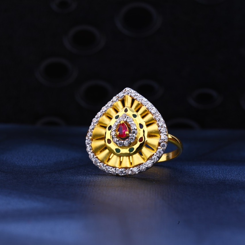 Ladies ring 916 cz