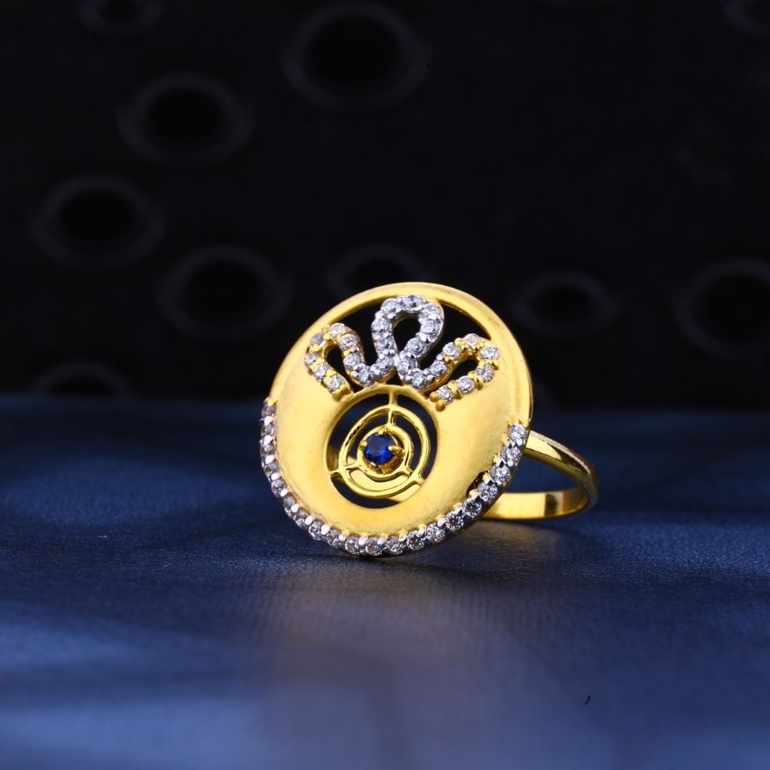 Ladies ring 916 cz