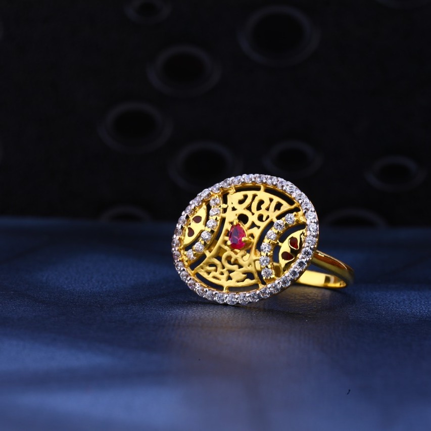 Ladies ring 916 cz