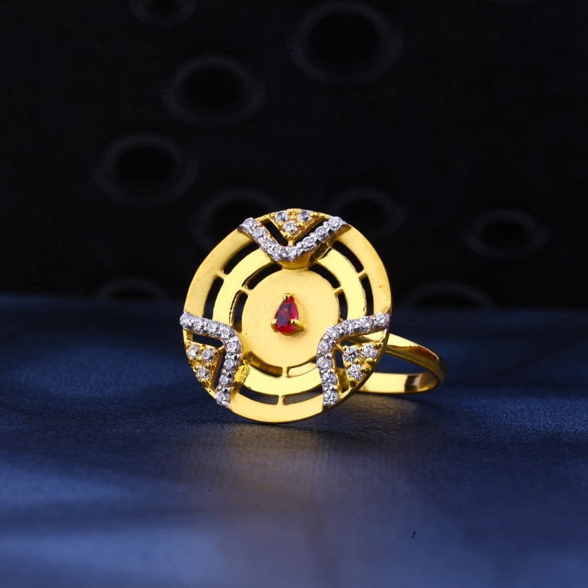 Ladies ring 916 cz