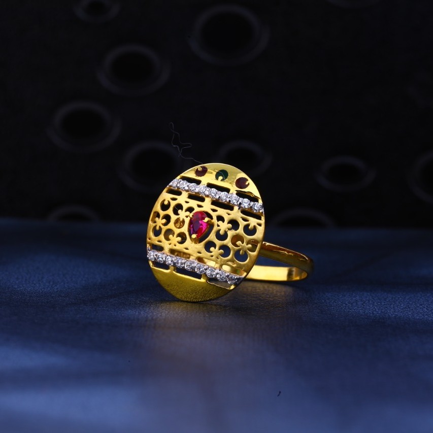 Ladies ring 916 cz