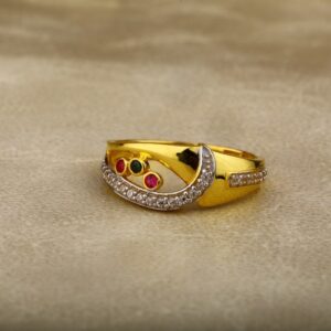 Ladies ring 916 cz