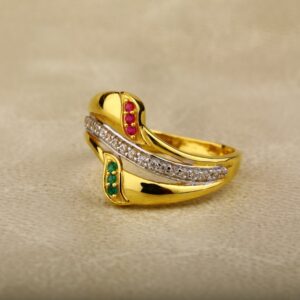 Ladies ring 916 cz