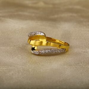 Ladies ring 916 cz