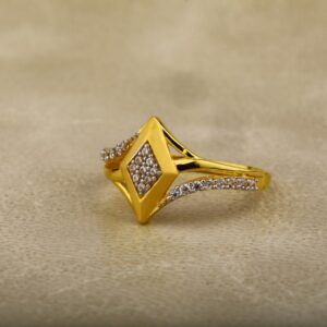 Ladies ring 916 cz