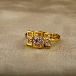 Ladies ring 916 cz