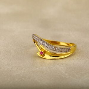 Ladies ring 916 cz