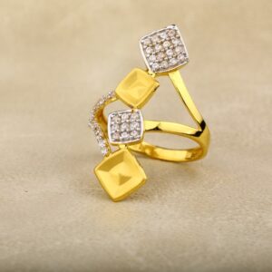 Ladies ring 916 cz