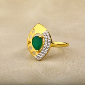 Ladies ring 916 cz
