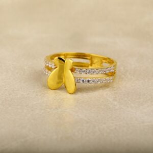 Ladies ring 916 cz