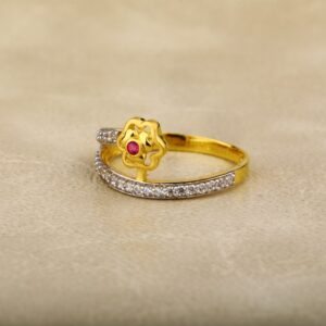 Ladies ring 916 cz