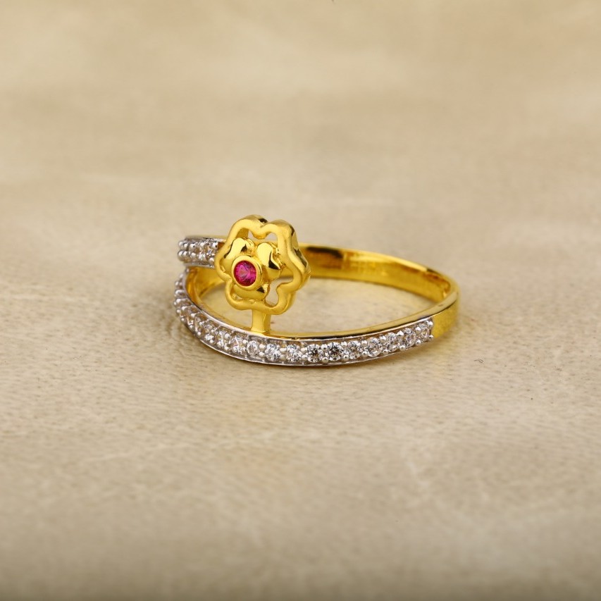Ladies ring 916 cz