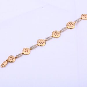 Ladies bracelet rosegold 18ct