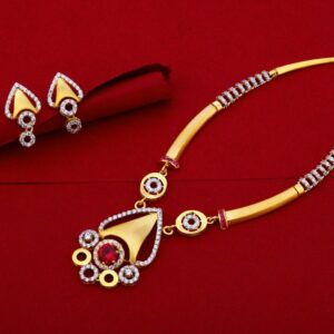 Necklace set cz 916
