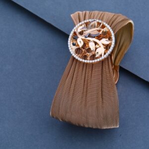 Ladies fancy bracelate rosegold 18ct
