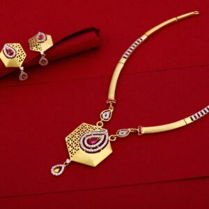Necklace set cz 916
