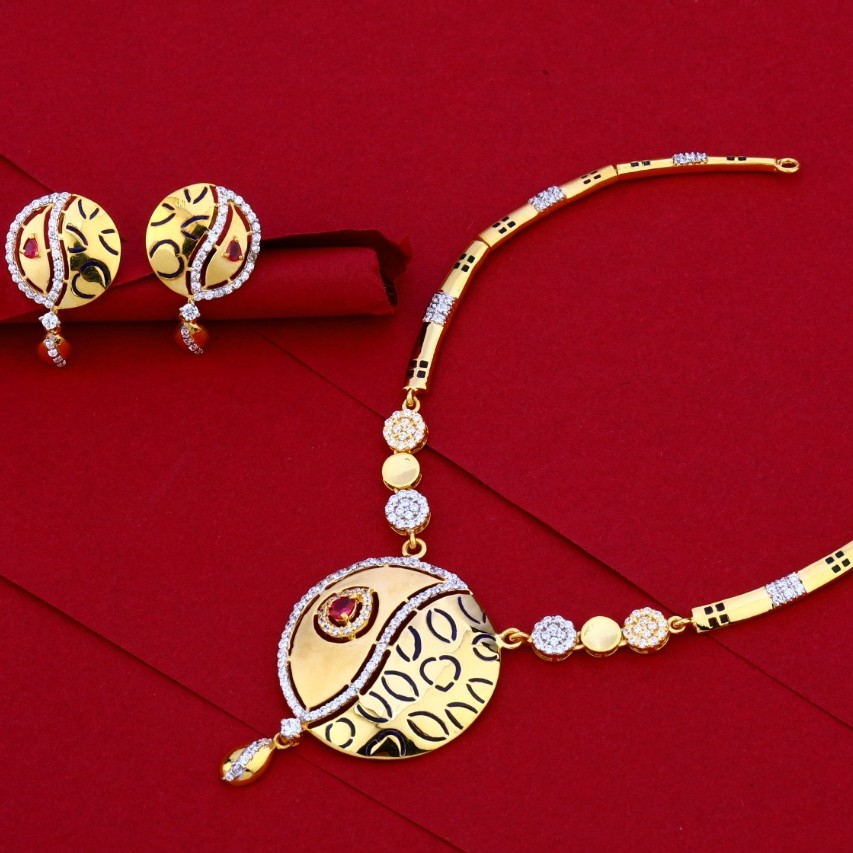 Necklace set cz 916