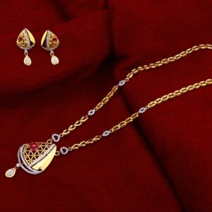 Necklace set cz 916