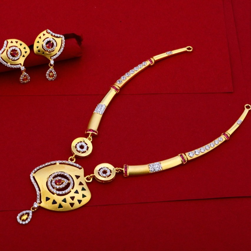 Necklace set cz 916