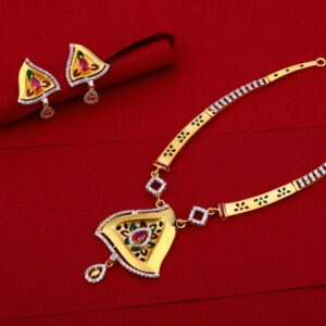 Necklace set cz 916