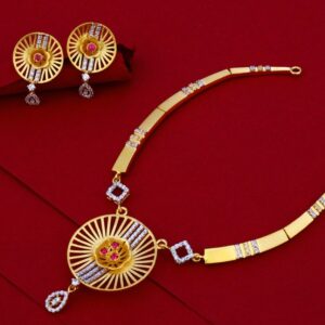 Necklace set cz 916