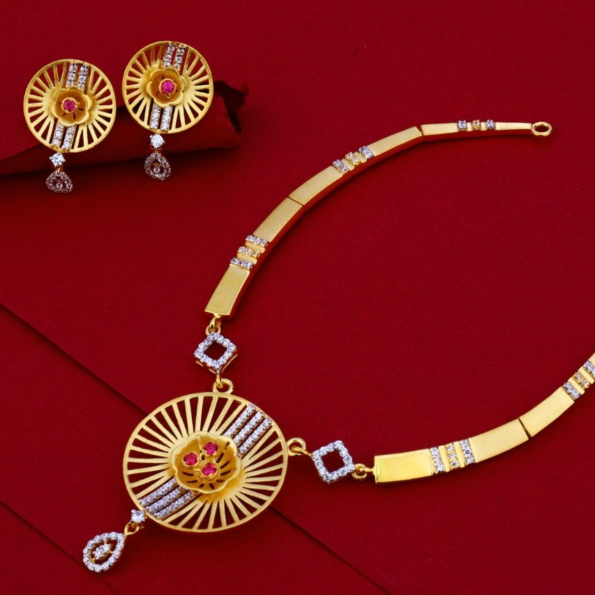 Necklace set cz 916