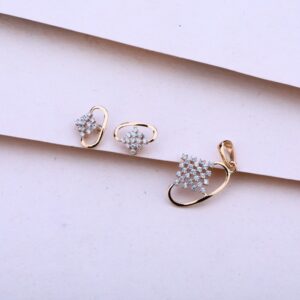 Pendent set rosegold