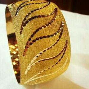 Designer Gold Bangle