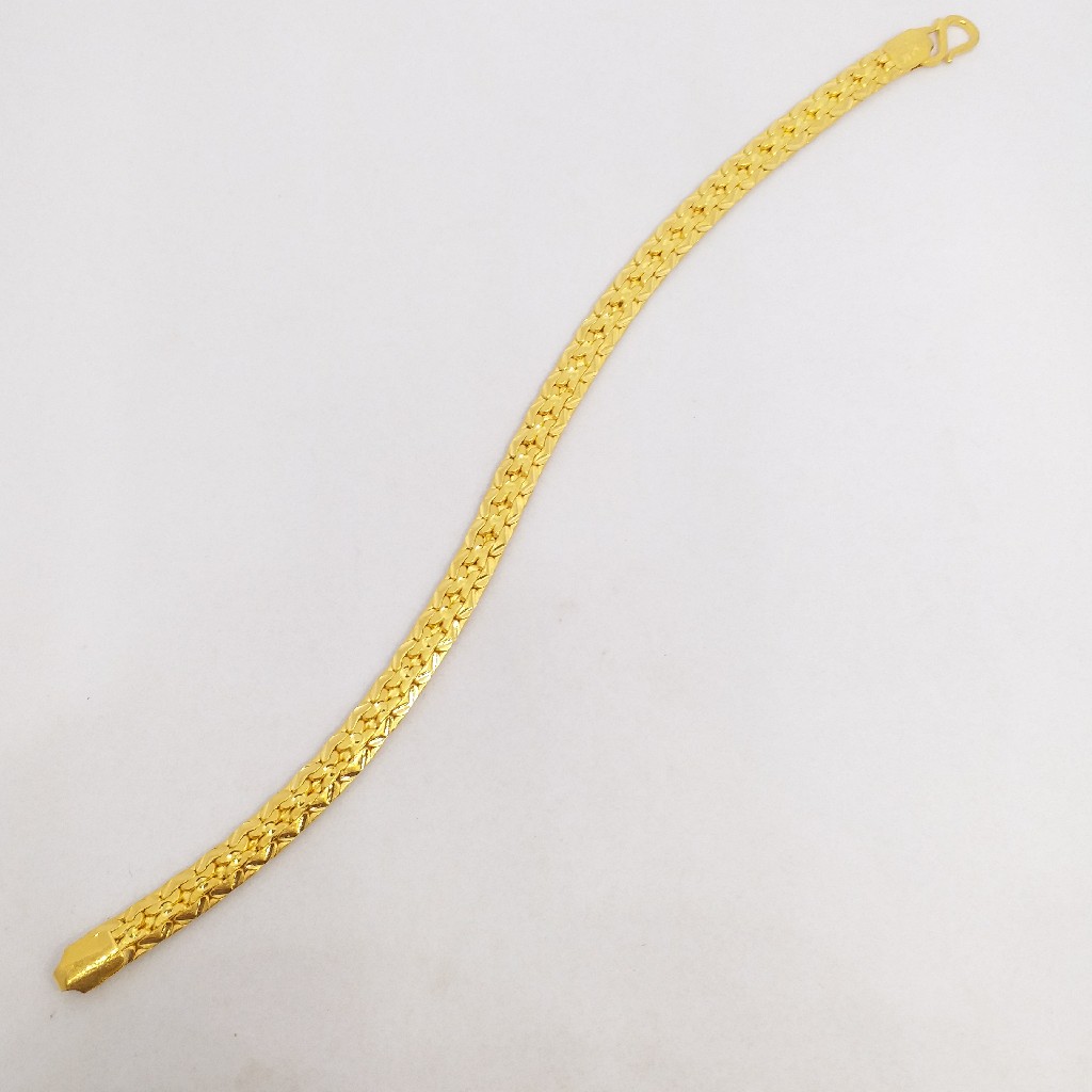 22 KT 916 Hallmark Gold Plain Gents Lucky