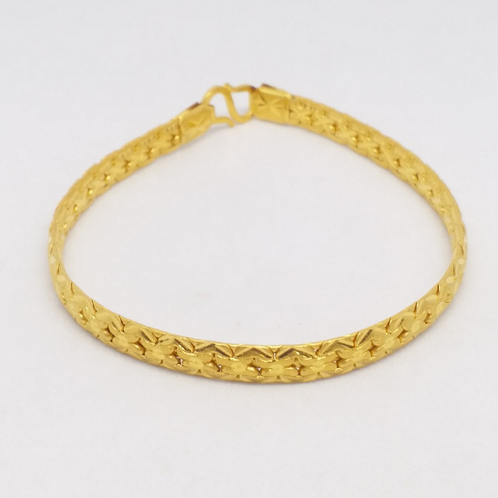 22 KT 916 Hallmark Gold Plain Gents Lucky