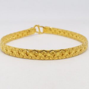 22 KT 916 Hallmark Gold Plain Gents Lucky