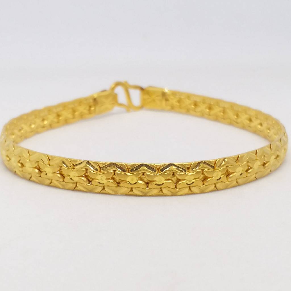 22 KT 916 Hallmark Gold Plain Gents Lucky