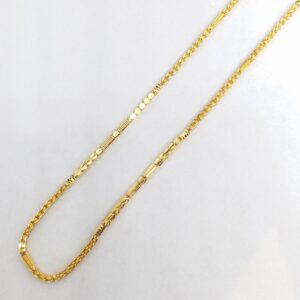 22 KT 916 Hallmark Gold Plain unisex Chain