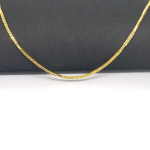 22 KT 916 Hallmark Gold Plain unisex Chain