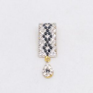 22 kt 916 hallmark gold black daimond fancy ladies mangalsutrapendants