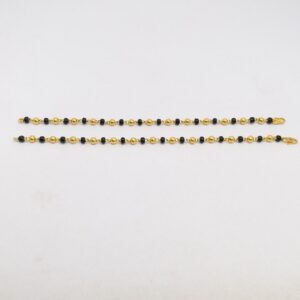22 KT 916 Hallmark Gold kids Black plain and simple Najriya