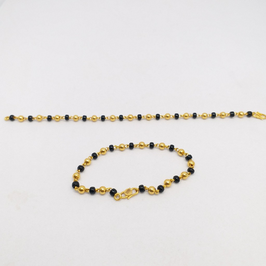 22 KT 916 Hallmark Gold kids Black plain and simple Najriya - Image 3