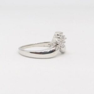 925 Sterling silver Diamond ladies ring