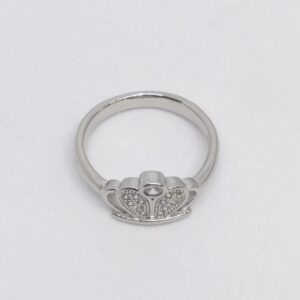 925 Sterling silver queen ladies Ring