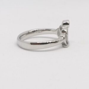 925 Sterling silver queen ladies Ring