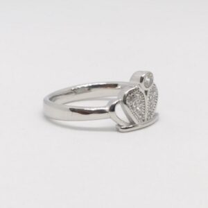 925 Sterling silver queen ladies Ring