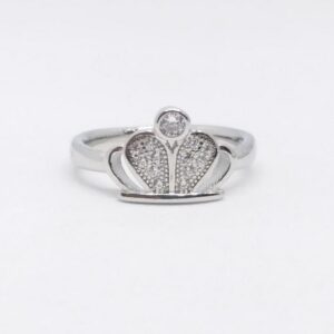 925 Sterling silver queen ladies Ring