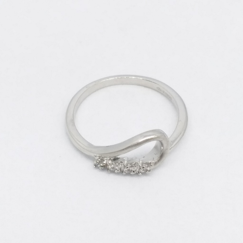 925 Sterling silver fancy met finished ladies ring - Image 4