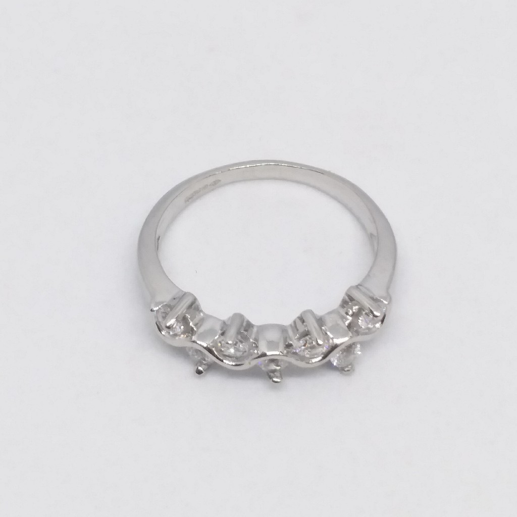 925 Sterling silver Diamond fancy ladies Ring - Image 3