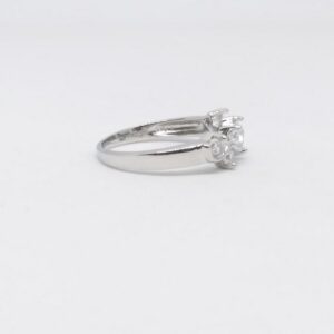 925 Sterling silver Diamond fancy ladies Ring