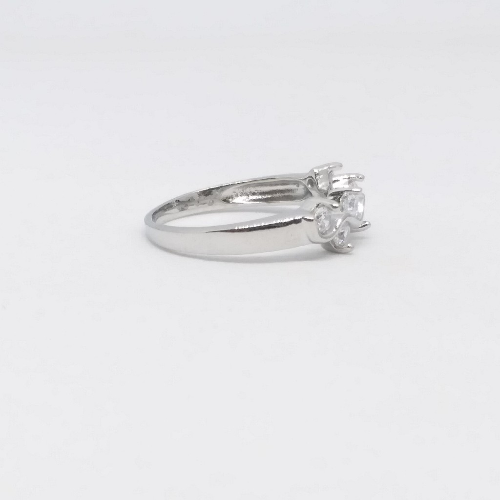 925 Sterling silver Diamond fancy ladies Ring - Image 2